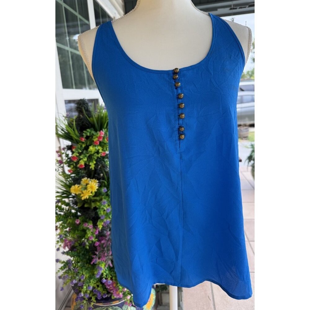 M M Couture by Miss Me Tank Top Resort Wear Vacation Summer Size Medium